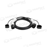 Elektromobilio laadimiskaabel Type 2 - Type 2, 32A, 22kW, 3-fazė, 10m