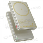 V&auml;line patarei / aku Power Bank Hoco Q26A PD20W Magnetic 10000mAh kuldne