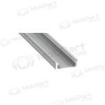 Aliuminis pavir&scaron;inis profilis Lumines LED juostoms D (hall, 2m)