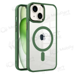 Apple iPhone 14 Plus &uuml;mbris - Premium Mag Cover (roheline)