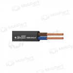 Painduv kaabel Lietkabelis OMYp 2x1 mm&sup2; vask PVC CPR Eca 300 V 100 m rull