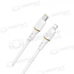 Lightning kaabel Dudao L25X USB-C to Lightning 1 m 30 W valge