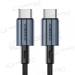 USB kaabel Choetech XCC-1015 USB-C to USB-C PD60W 2.0m mustad
