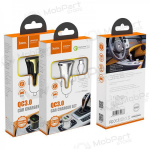 Autolaadija HOCO Z31 USB + "lightning" QuickCharge (3.0A) (mustad)