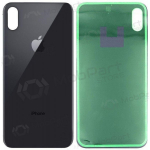 Apple iPhone XS Max patareipesade kaas (tagakaas) hall (space grey) (bigger hole for camera)