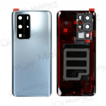 Huawei P40 Pro patareipesade kaas (tagakaas) h&otilde;bedased (Silver Frost) (kasutatud grade A, originaalne)