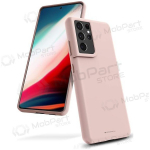 Samsung Galaxy A55 &uuml;mbris Mercury "Silicone Case" (roosa liivav&auml;rv)