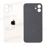 Apple iPhone 12 patareipesade kaas (tagakaas) (valged) (bigger hole for camera)