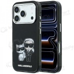Apple iPhone 18 Pro &uuml;mbris - Karl Lagerfeld PU Semi Wrap Smooth Sketch Bodies MagSafe (must)