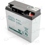 Aku (AGM) SSB SBL (18Ah, 12V, F3 M5, VRLA)