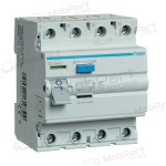 Srovės nuotekio relė Hager CD463J (AC, 63A, 4P, 30mA, 400V)