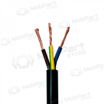 Paindlik kaabel OMY 3x1.5 mm&sup2; vasest PVC 100 m rull