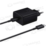 Laadija originaalne Samsung EP-TA845 45W + Type-C kaabel 25W mustad