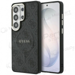 Samsung Galaxy S26 Ultra &uuml;mbris - Guess PU Leather 4G Gold Frame Magnetic (must)