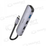 Adapter Hoco HB27 Type-C Multi-Function Converter HDMI+USB3.0+USB2.0*2+PD hall