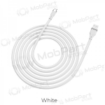 USB kaabel HOCO U72 lightning 1.2m silicone valged