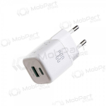 Telefonilaadija Joyroom JR-TG7 33 W USB-C + USB-A PD QC PPS valge