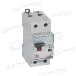 Srovės nuotekio relėkoos automatiniu jungikliu Legrand 411053 (C, 32A, 2P, 30mA, 230V)