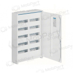 Hager 120 mod. pinnale paigaldatav metallist jaotuskilp FWB52 120 moodulit