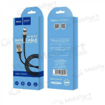 USB kaabel HOCO X26 Xpress "microUSB" 1.0m (mustad / kuldsed)