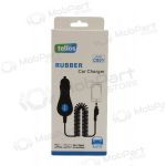 Autolaadija Tellos - Rubber C001 Apple iPhone 5 / 5S / 5S / SE / 6 / 6S (1A) (must)