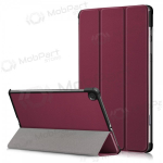 Samsung Galaxy Tab A9+ &uuml;mbris "Smart Leather" (bordo)