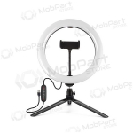 LED žiedine lamp 26cm,koos trikoju stovu 8.3cm, USB