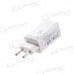 Telefoni laadija Joyroom JR-TG10 65 W USB-C + USB-A GaN PPS valge