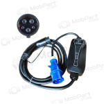 Elektromobilio ne&scaron;iojamas laadija Type 1 - CEE, 6-32A, 7.2kW, 1-fazė, 5m