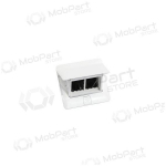 Įleidžiama modulinė dėžutė 4 mod. Legrand 654001 (metalinė, valge)