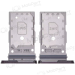 Samsung Galaxy S24, S24+ Dual SIM-kaardi hoidik (must) (originaal)