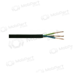 Toitekaabel kummikaabel Elpar H05RR-F 3x2.5 mm&sup2; vasest kumm 300/500 V.