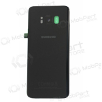 Samsung G950F Galaxy S8 patareipesade kaas (tagakaas) mustad (Midnight black) (kasutatud grade C, originaalne)