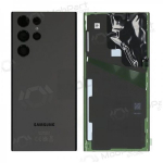 Samsung S908 Galaxy S22 Ultra patareipesade kaas (tagakaas) (Phantom Black) (kasutatud grade A, originaalne)