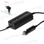 Automobilinis ne&scaron;iojamojo kompiuterio pakrovėjas Akyga AK-ND-35 (19V / 4.74A 90W 4.8 x 1.7mm) HP 1.2m