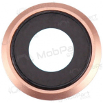 Apple iPhone 8 / SE 2020 / SE 2022 kaamera klaas (kuldsed) (koos raamiga)