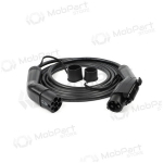 Elektromobilio laadimiskaabel Type 1 (Female) - Type 2 (Male), 32A, 7.2kW, 1-fazė, 5m