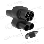 Elektromobiili adapter CCS2 - NACS (Tesla DC/AC)