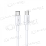 USB kaabel Remax RC-C021 USB-C to USB-C 30W 1.0m valged