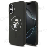 Apple iPhone 17 &uuml;mbris - Karl Lagerfeld Liquid Silicone Karl and Choupette MagSafe (must)