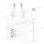 Telefoni laadija Xiaomi HyperCharge Combo BHR07ZBEU 90 W USB-A GaN valge