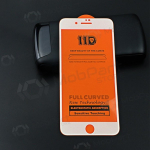 Apple iPhone 7 / 8 kaitseklaas - 11D Full Glue (valge)
