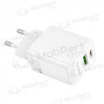 Laadija Borofone BN27 20W USB-C/USB-A valged