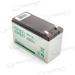 Akumuliatorius (AGM) SSB SBL (9Ah, 12V, F2, VRLA)