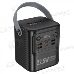 V&auml;line patarei / aku Power Bank Hoco J152 22.5W+PD20W 80000mAh must