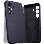 Samsung Galaxy A57 &uuml;mbris Mercury - Pure Magsafe Silicon Case (tumesinine)
