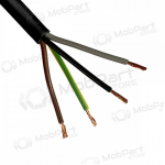 Painduv kaabel Lietkabelis OMY BVV-LL 4x2.5 mm&sup2; vask PVC 100 m rull