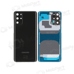 Samsung G985 / G986 Galaxy S20 Plus patareipesade kaas (tagakaas) mustad (Cosmic Black) (kasutatud grade B, originaalne)
