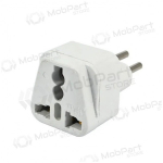 Įkrovimo adapter USA/UK/CN-EUR valged
