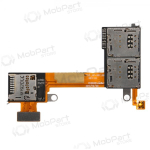 Sony Xperia M2 Dual D2302 / D2303 / D2305 / D2306 SIM- ja microSD-kaardi pesa pistik